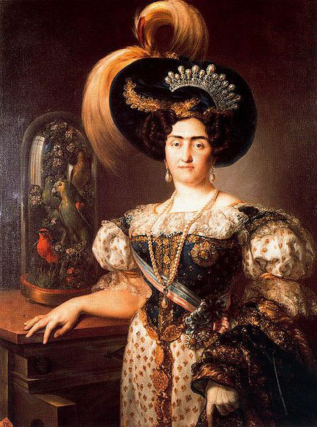 Portrait of Maria Francisca de Assis de Braganca
